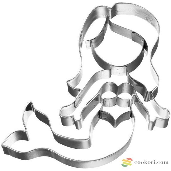 Birkmann Hableány kiszúróforma, úszó, 9cm