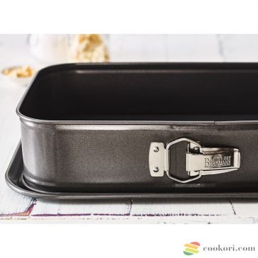   Birkmann Easy Baking négyszögletes csatos tortaforma, 34 x 23,5 cm 
