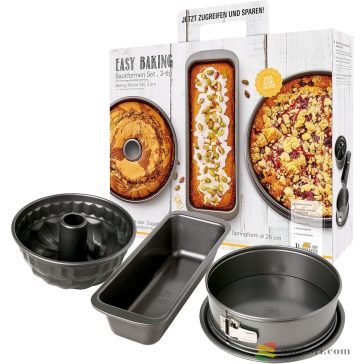 Birkmann Easy Baking 3 részes prémium sütőforma szett
