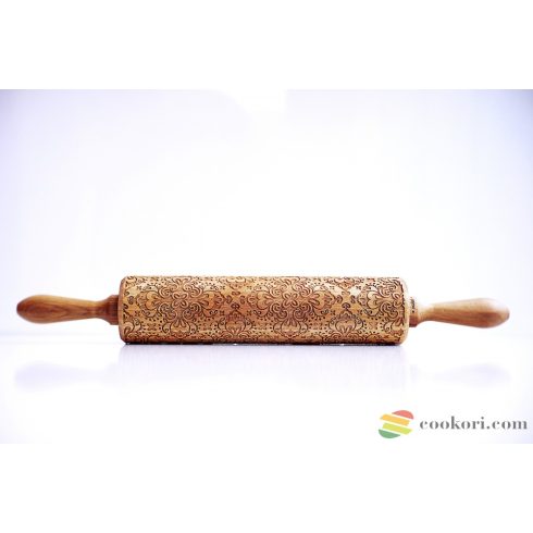 Valek Damasc flower rolling pin