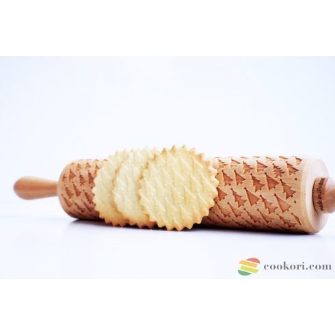 Valek Christmas tree rolling pin