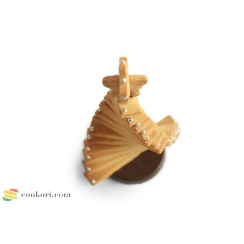 Silikomart Csokoládé fenyő forma 3D + 2 váz  