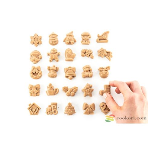 Silikomart Adventi kalendárium készítő készlet CA01