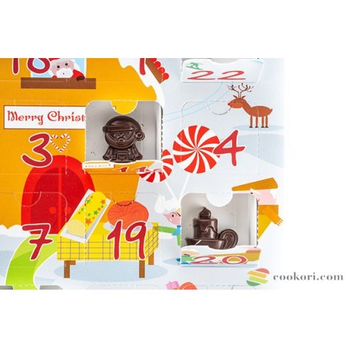 Silikomart Adventi kalendárium készítő készlet CA01