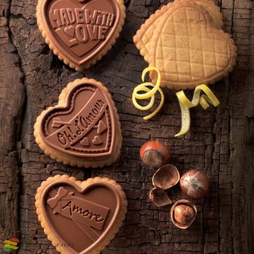   Silikomart "Love slim" csokiskeksz készítő készlet