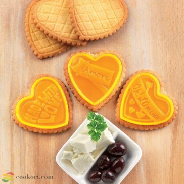   Silikomart "Love slim" csokiskeksz készítő készlet