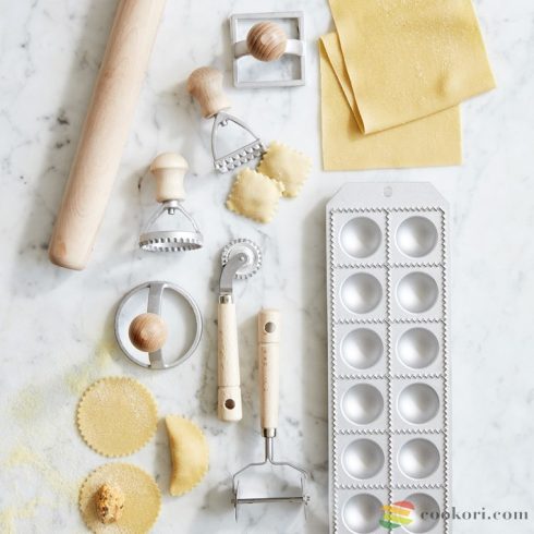 Eppicotispai Ravioli és tortellini készítő készlet, 8db-os