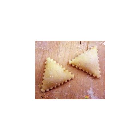 Eppicotispai Aluminium triangular ravioli stamp 76mm