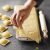 Eppicotispai Aluminium ravioli maker 12 holes 52x52mm, with rolling pin