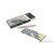 Eppicotispai Aluminium Ravioli 24 square with rolling pin