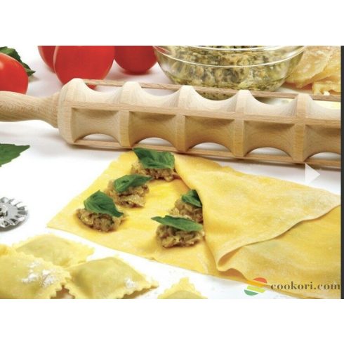 Eppicotispai beechwood ravioli rolling pin 60cm