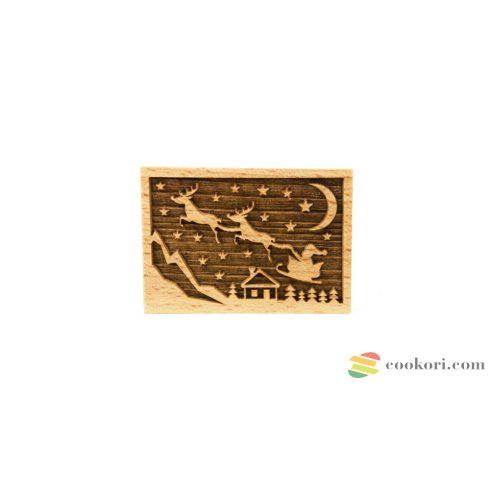 Folkroll Santas slight stamp