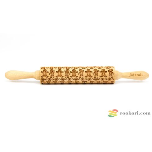 FolkRoll Mézike mintás nyújtó M méret, 37cm