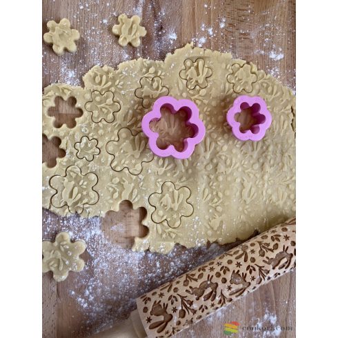 Folkroll Nyuszis sodrófa M méret, 37cm recepttel