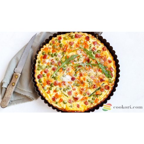 Ibili Gyümölcstorta, quiche, tarte  sütőforma kivehető alj, 28cm