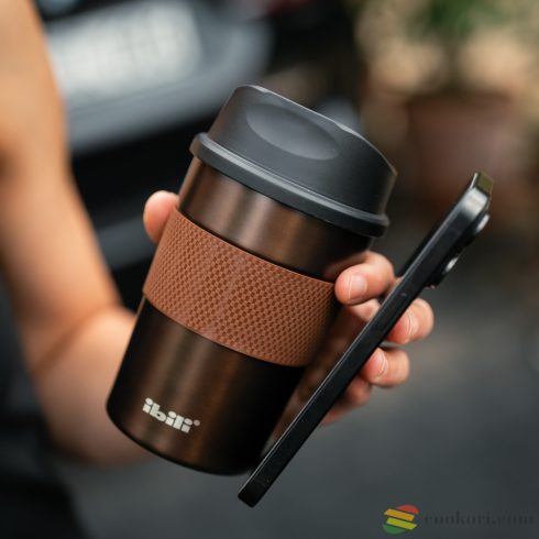 Ibili Lux coffee double-walled thermal mug 360ml