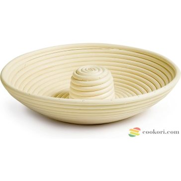 Ibili Kelesztő kosár kenyér/kalács koszorú, 28cm