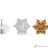Ibili 3Snowflake shaped marker cutters
