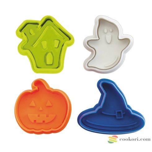 Ibili Cookie cutters with ejector halloween
