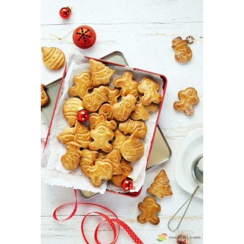Ibili Cookie cutters with ejector christmas