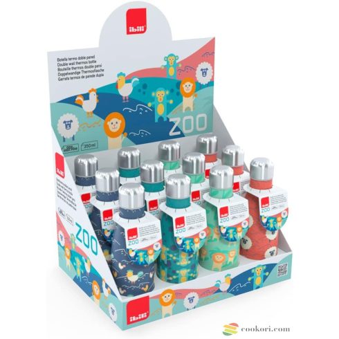 Ibili Fém kulacs Zoo-oroszlán, 350ml