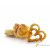 Ibili Flower shaped heart mould