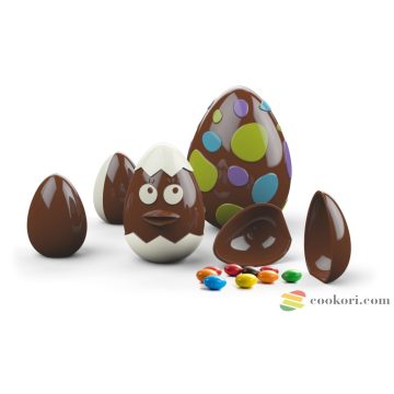 Ibili 3D Easter egg moulds