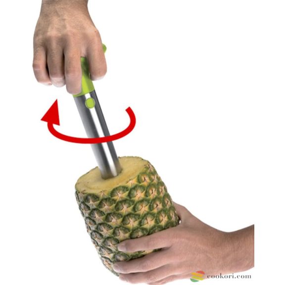 Ibili Ananász hámozó, szeletelő, inox