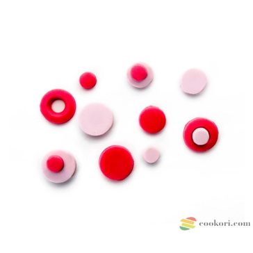 Ibili Fondant/marcipán rugós kiszúró készlet, kör