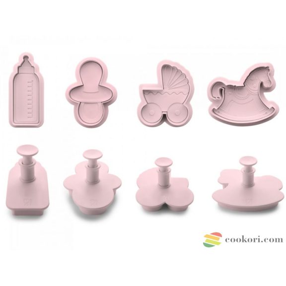 Ibili Baby 3D kiszúró készlet, 4db-os Ibili Baby 3D kiszúró készlet, 4db-os