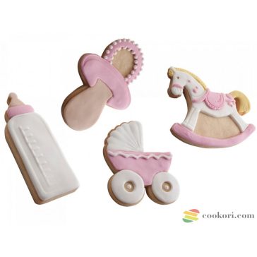 Ibili Baby 3D kiszúró készlet, 4db-os