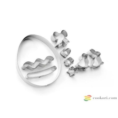 Ibili Set cookie cutters easter egg