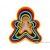 Ibili Set 5 cookie cutters ginger