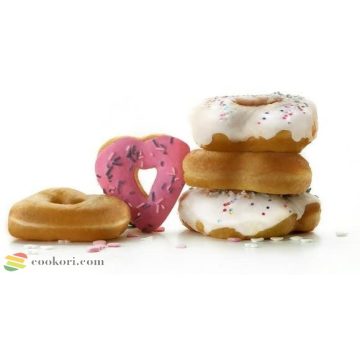 Ibili set 2 doughnut heart