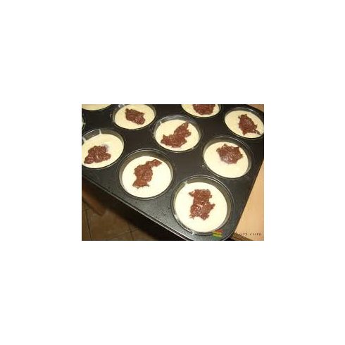 Ibili Muffin sütőforma, 12db-os