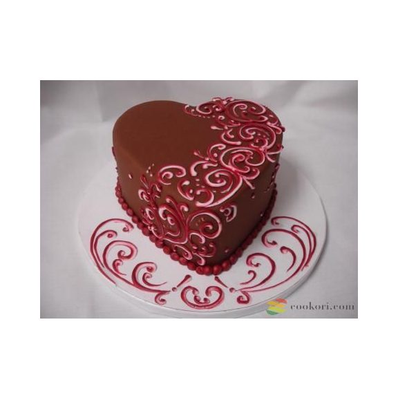 Ibili Mini szív alakú csatos tortaforma, 11 cm