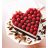 Ibili Szív alakú csatos tortaforma, 22 cm 