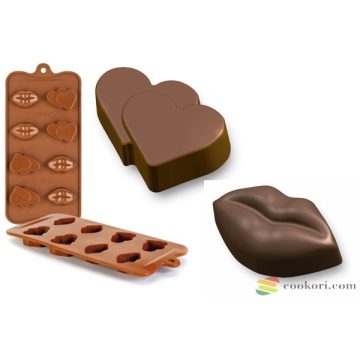 Ibili Silicon chocolate pan