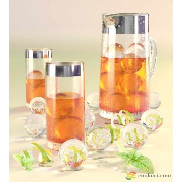 Ibili Gin tonic ice balls moulds set 4 pcs