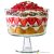 Palladio talpas üvegtál (trifle tál)