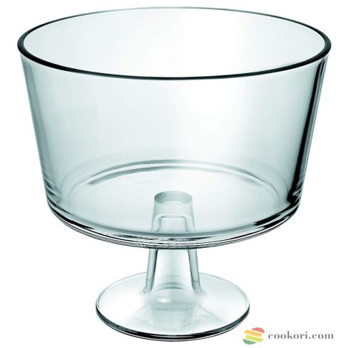 Palladio talpas üvegtál (trifle tál)