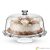 Palladio footed cake plate with dome