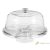 Palladio footed cake plate with dome