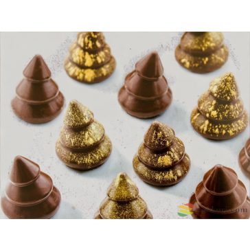 Silikomart Bonbon forma fenyő 3D, 15db-os