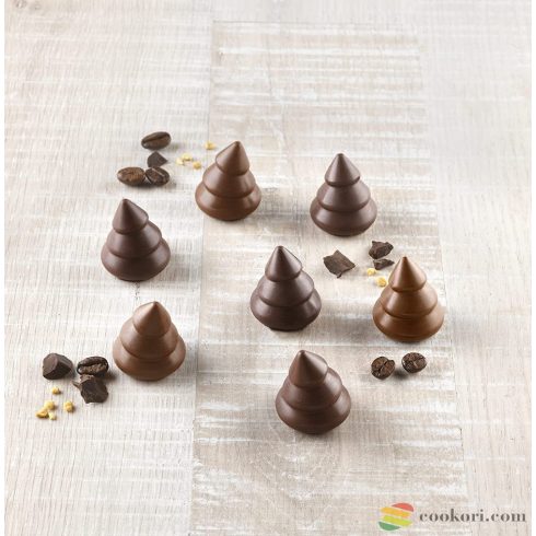 Silikomart SCG054 3D silicone mould 15 Choco tree