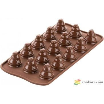 Silikomart Bonbon forma fenyő 3D, 15db-os
