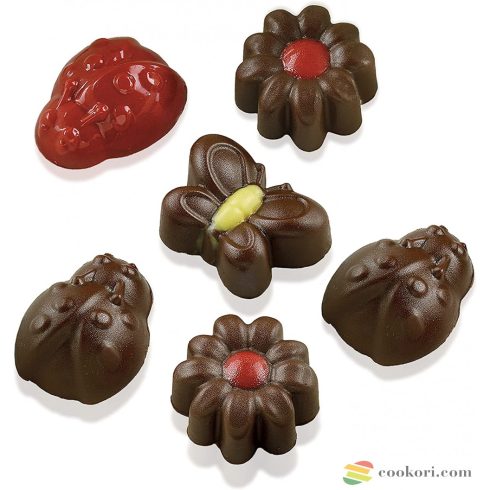 Silikomart Choco Springlife silicone mould SCG24