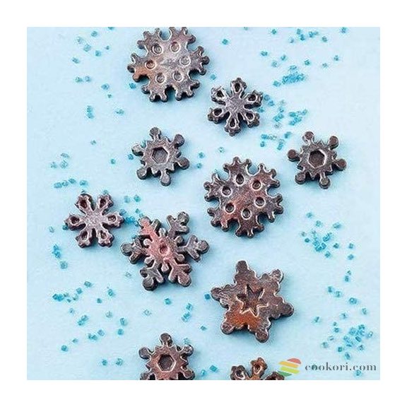 Silikomart Hópehely szilikon forma "Choco frozen" (SCG40)