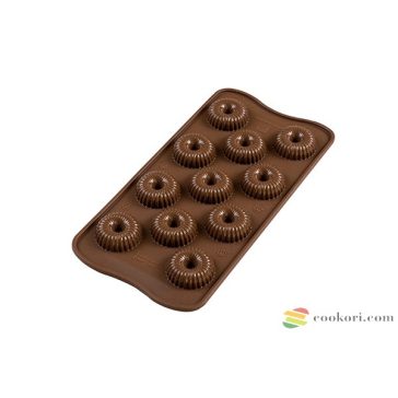   Silikomart "Choco Crown" 3D praliné készítő forma,  11db-os