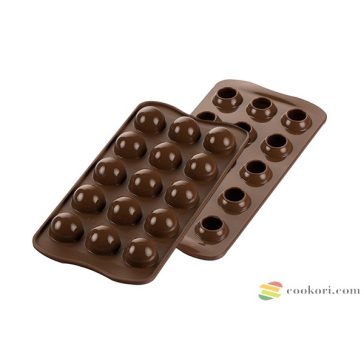   Silikomart "Tartufino" szilikon bonbon és pralinéforma (SCG50 )